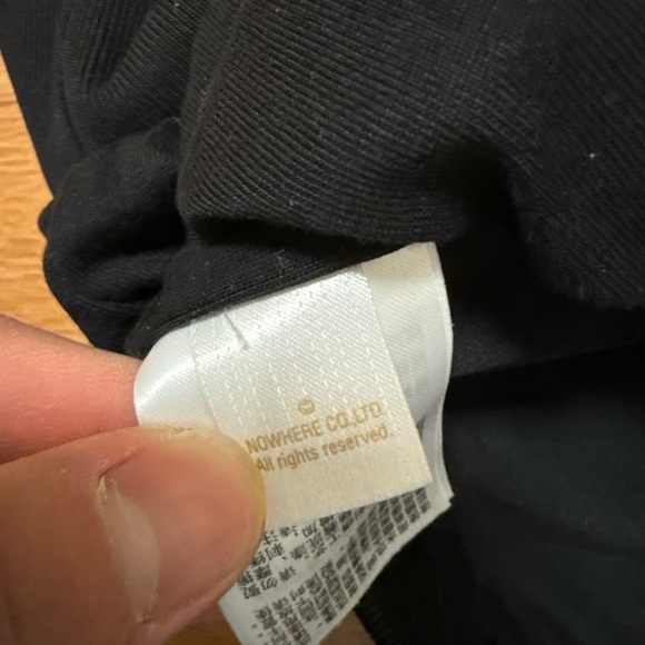 A bathing ape Bape padded shark cropped fit pullover black hoodie - Picture 14 of 16